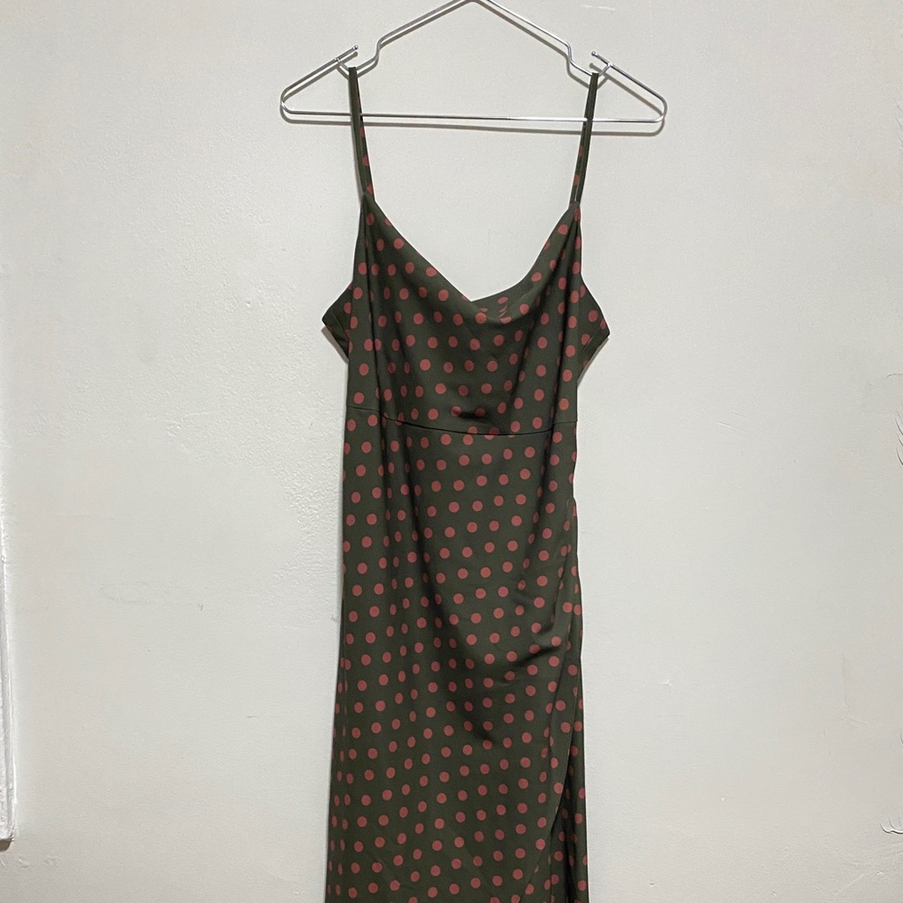 Polka Dotted Maxi Dress